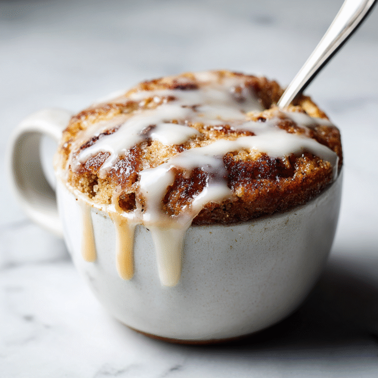 2-Minute Apple Mug Cake