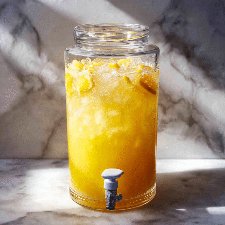 4-Ingredient Pineapple Lemonade Punch