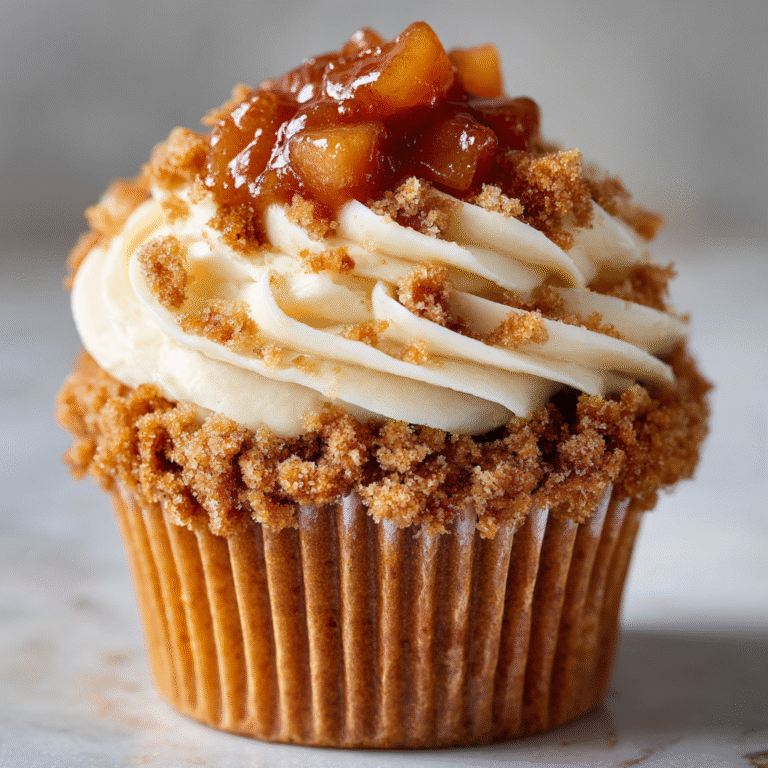 Apple Crumble Cupcakes