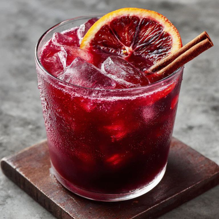 BEST Fall Punch drink