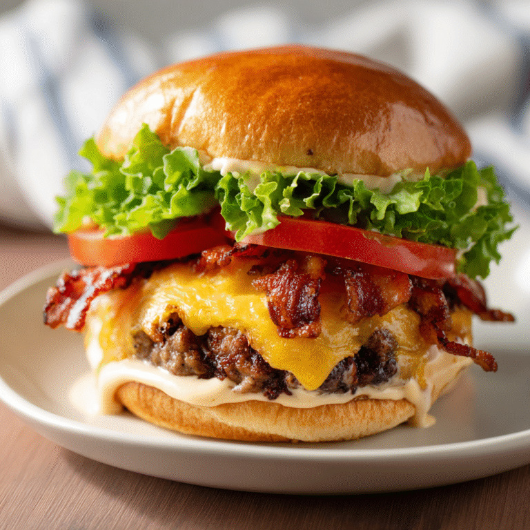 Bacon Smash Burger