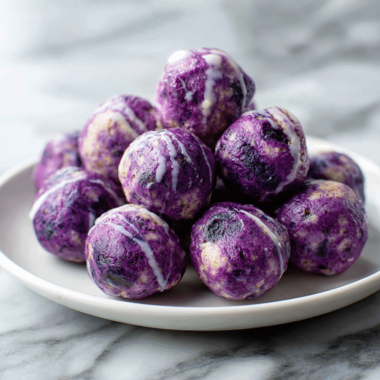 Blueberry Cheesecake Protein Bites