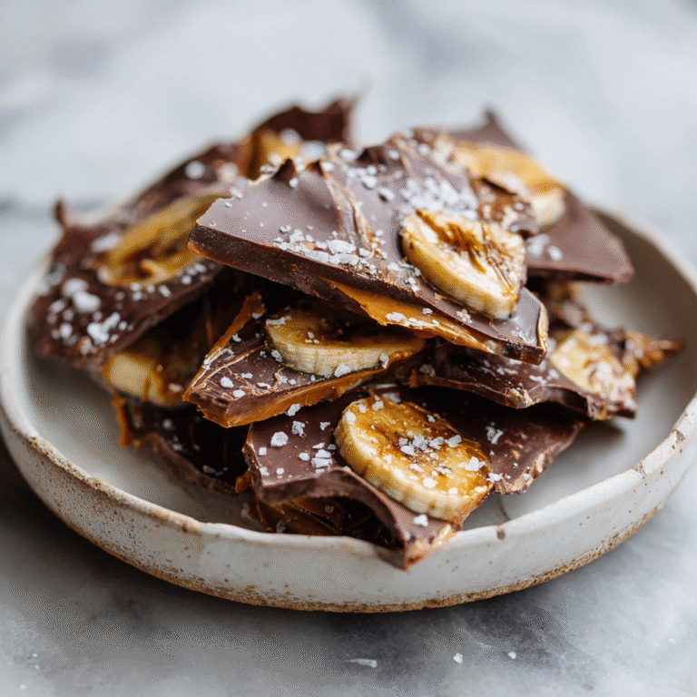 Chocolate Banana Bark