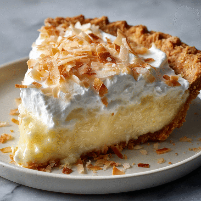 Classic Coconut Cream Pie