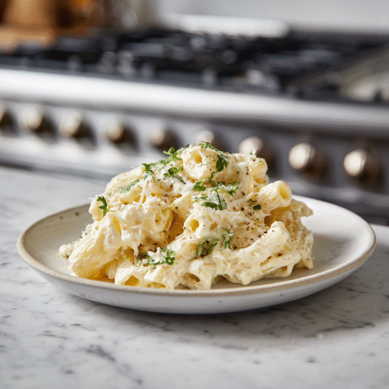 Creamy Lemon Ricotta Pasta