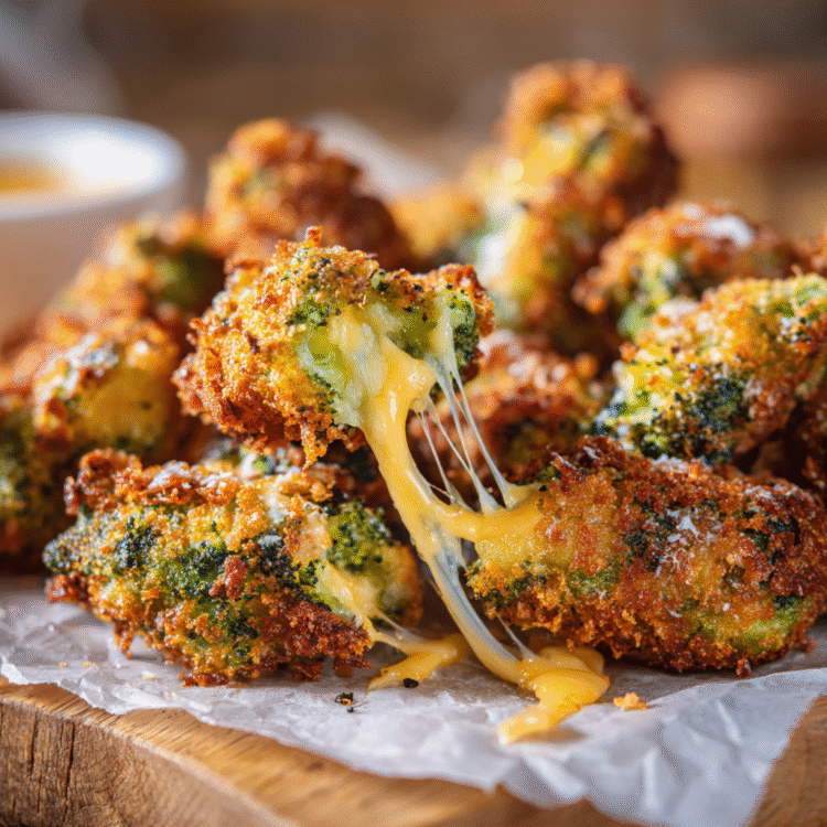 Crispy Broccoli Cheddar Poppers - amicarecipes