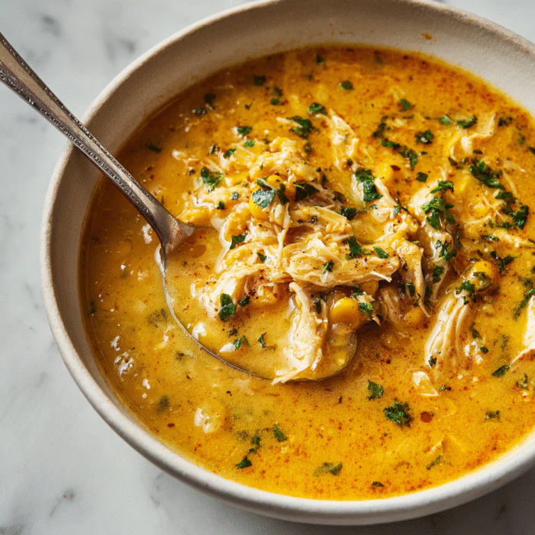 Crockpot Chicken Corn Chowder