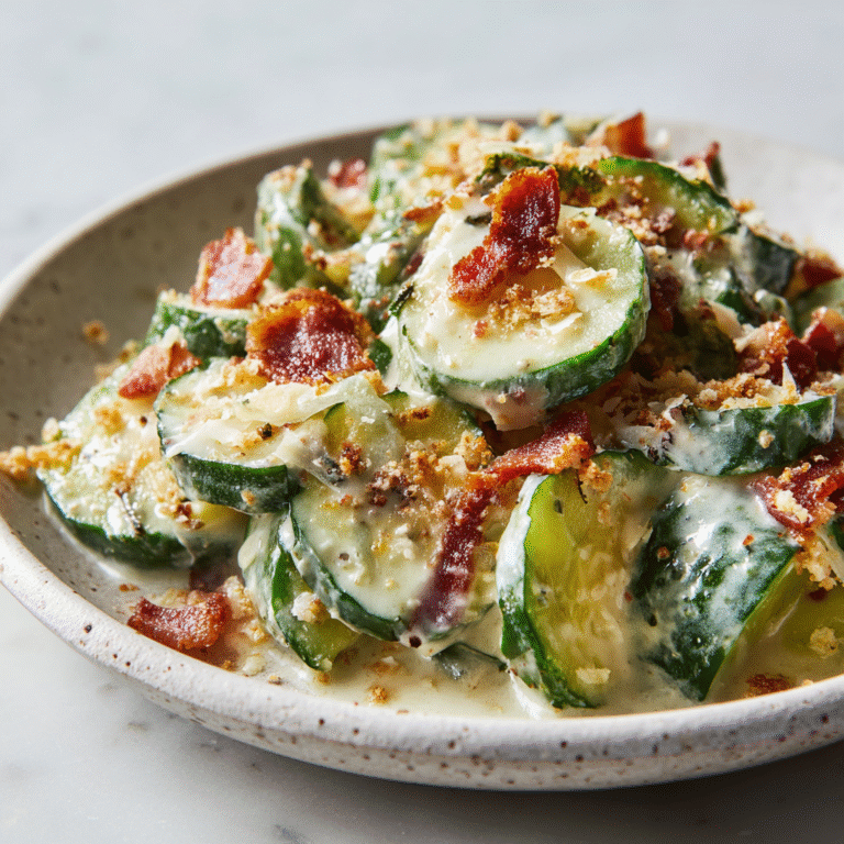 Cucumber Caesar Salad