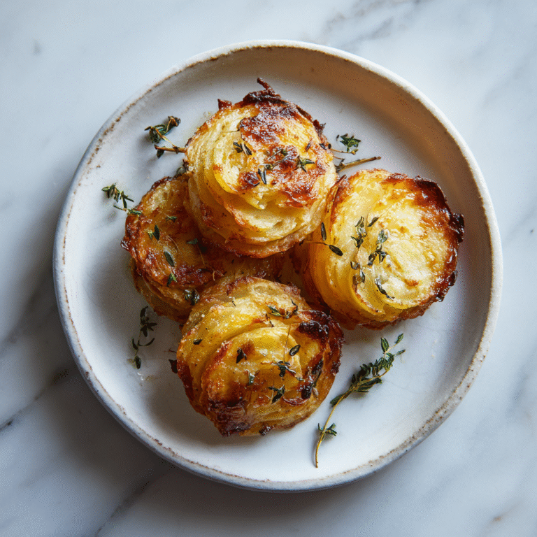 Elegant Duchesse Potato Rosettes