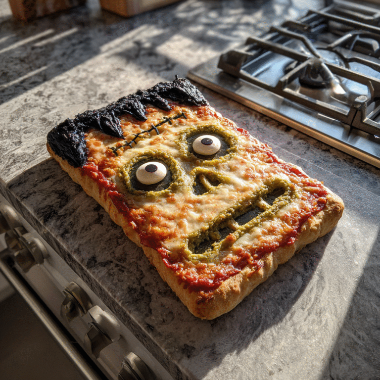 Frankenstein Pizza