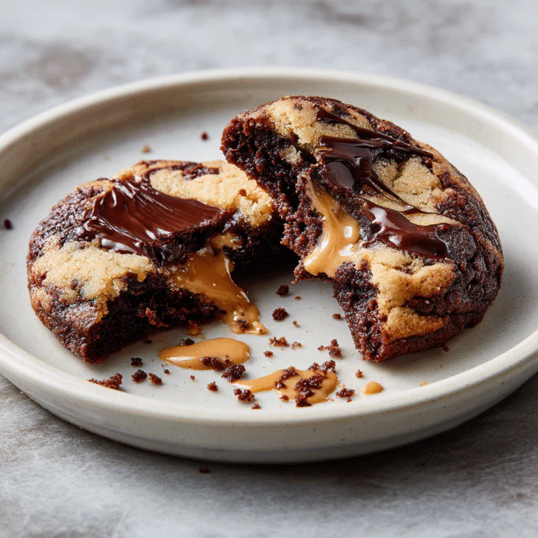Peanut Butter Swirl Cookies