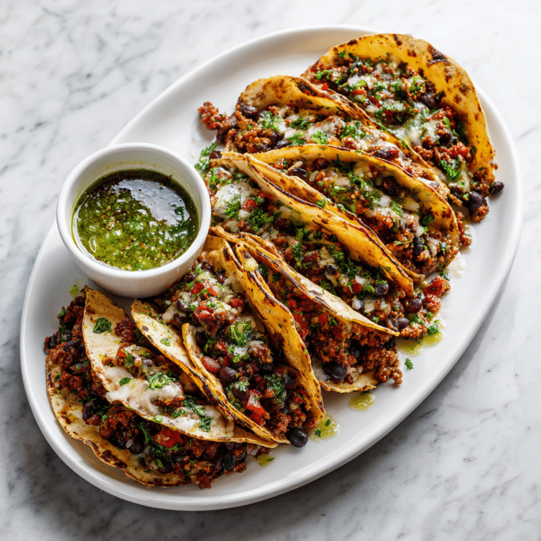 Ground Turkey & Black Bean Tacos