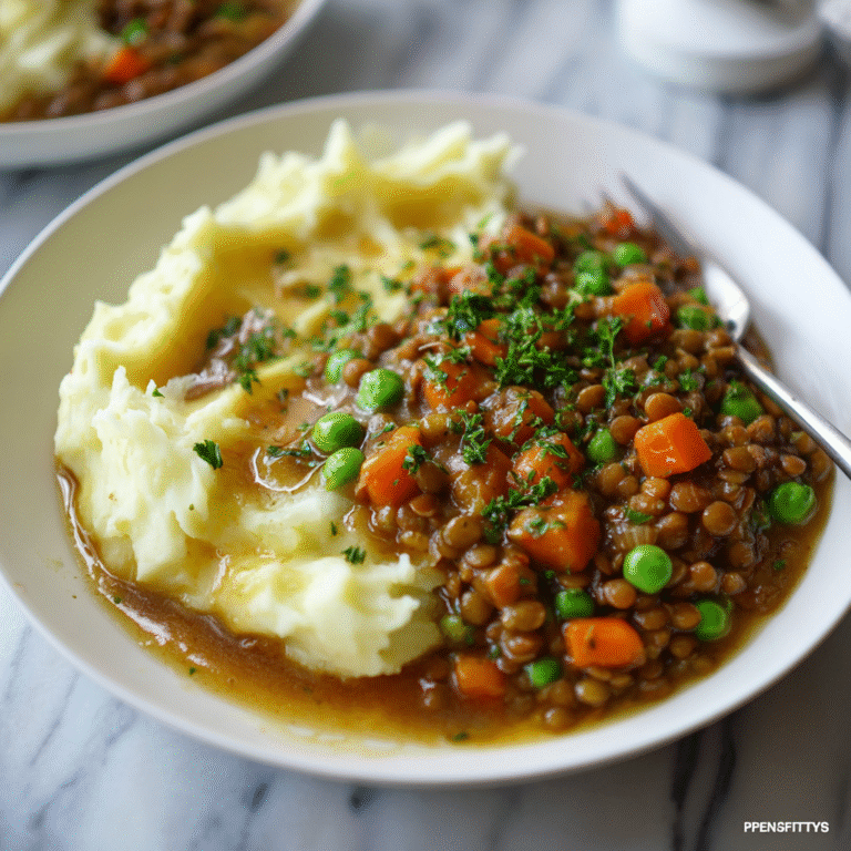 Hearty Vegan Lentil Stew