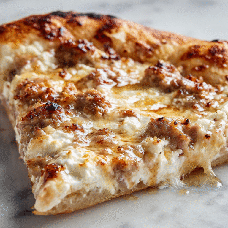 Hot Honey Sausage Pizza