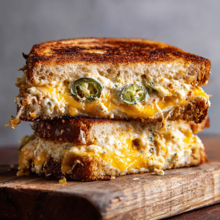 Jalapeño Popper Grilled Cheese