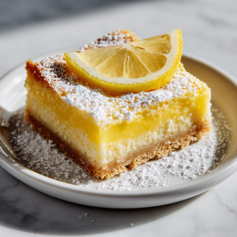 Lemon Cheesecake Bars