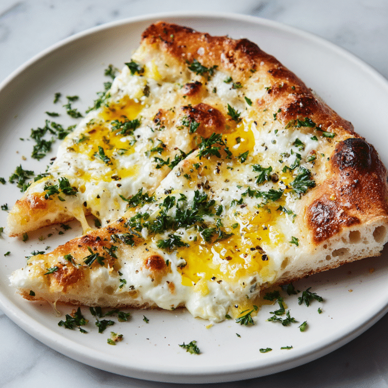 Lemon Pizza with Fresh Herbs