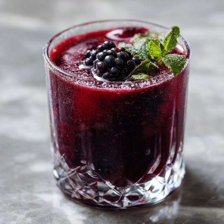 Midnight Frost Christmas Punch