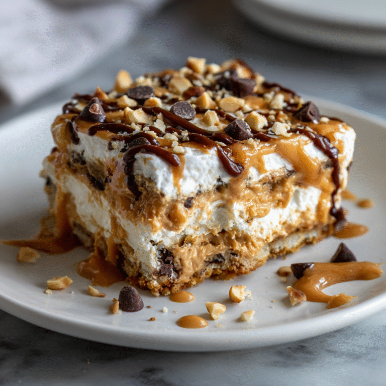 Peanut Butter Lasagna