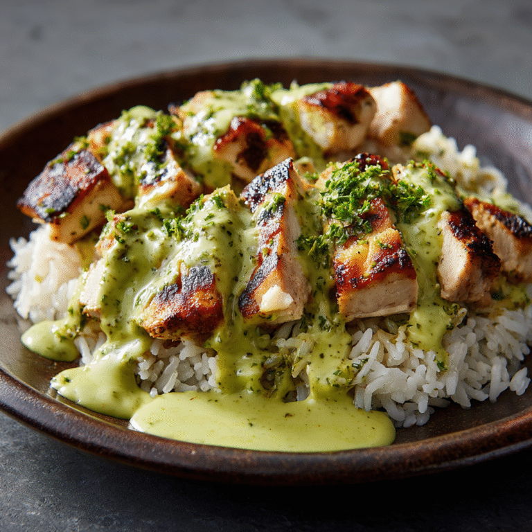Peruvian Chicken Green Sauce