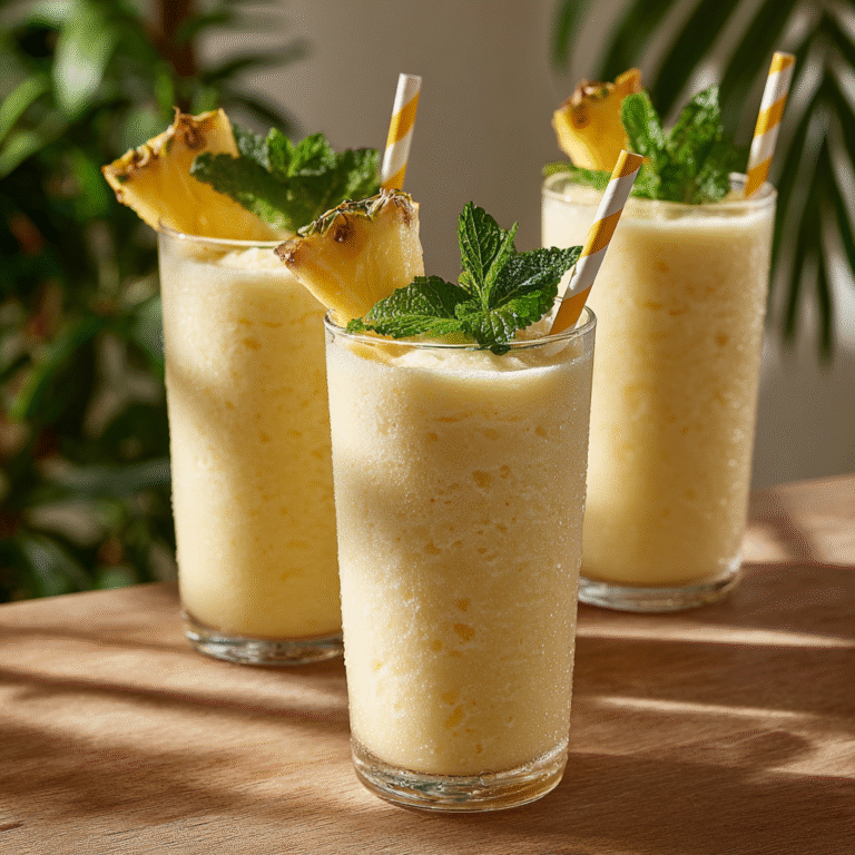 Pineapple Coconut Smoothie