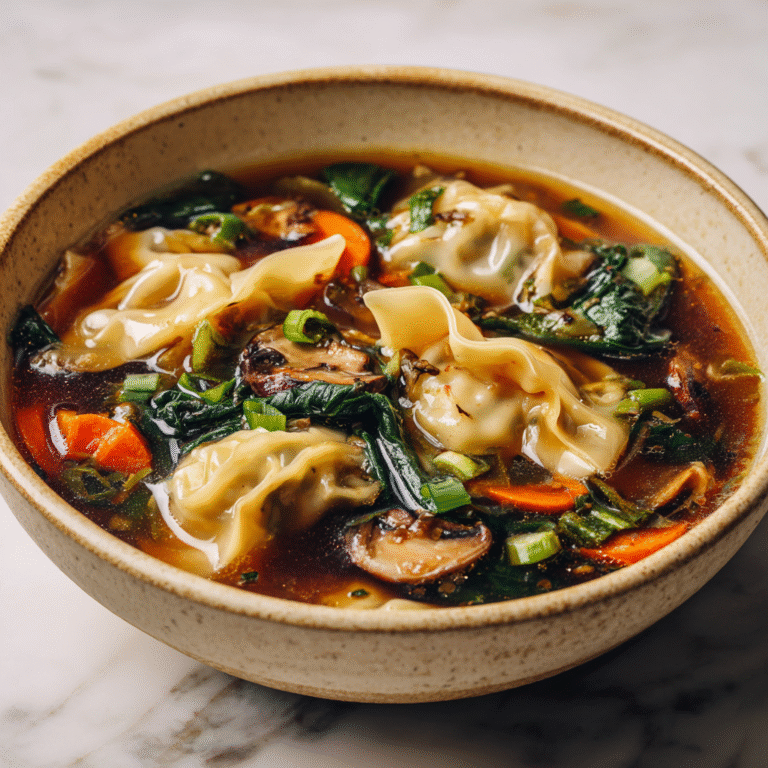 Potsticker Soup