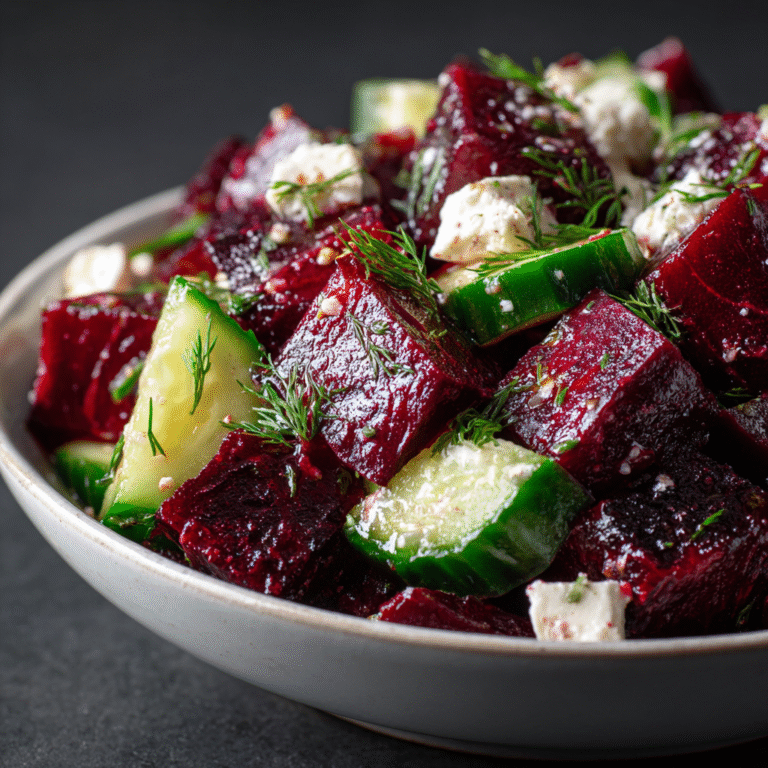 Refreshing Beet Feta Salad