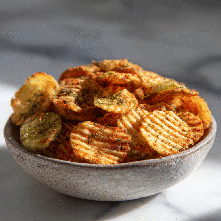 Spicy Dill Pickle Chips