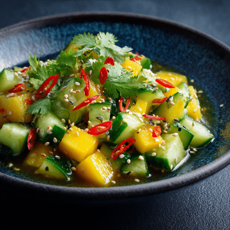 Spicy Thai Mango Salad