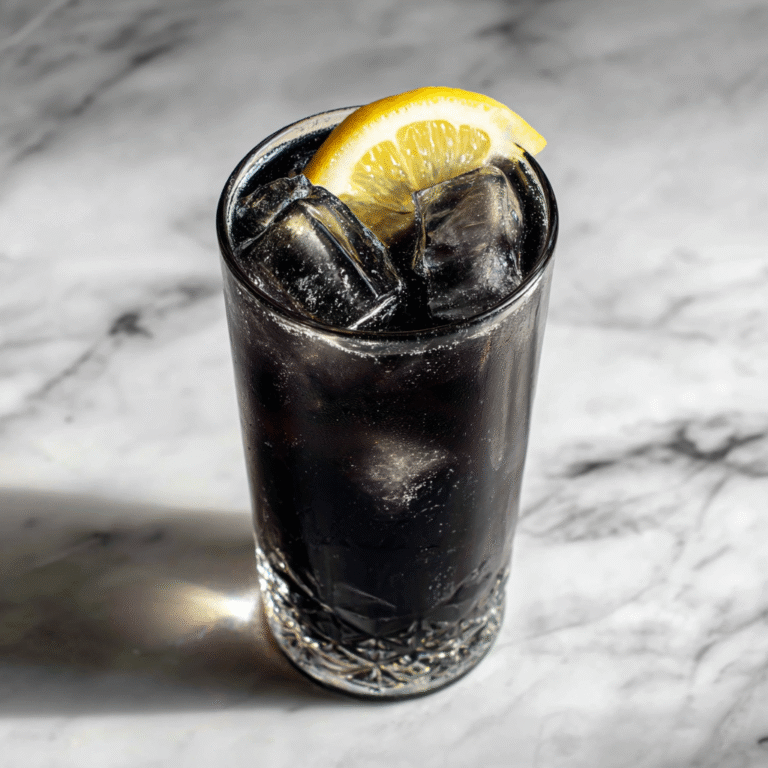 Spooky Black Lemonade for Halloween