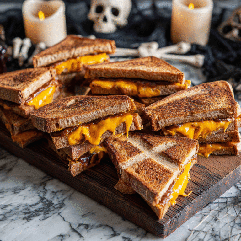 Spooky Coffin Sandwiches