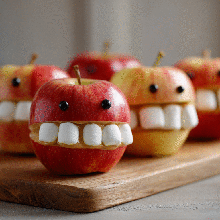 Spooky Healthy Fruit Platter