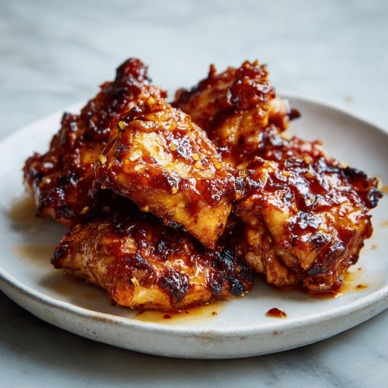 Sticky Cranberry Orange Chicken