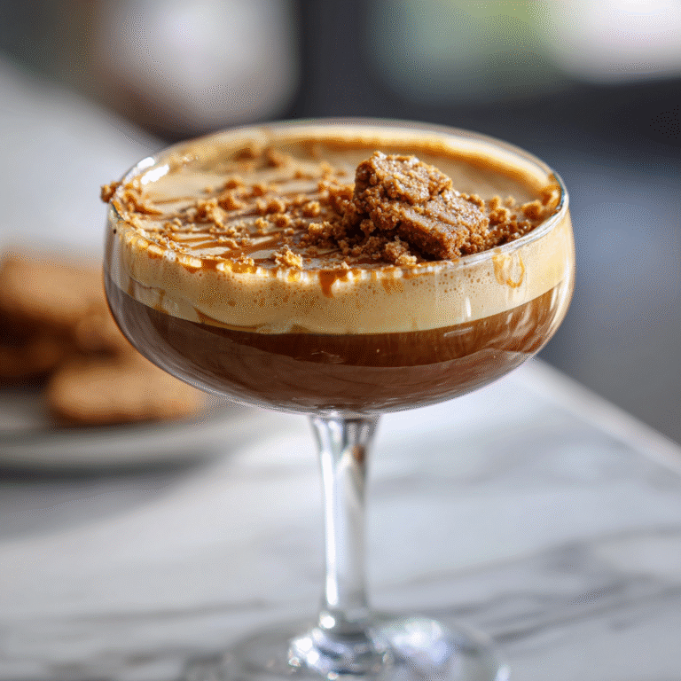 The Biscoff Cookie Butter Espresso Martini