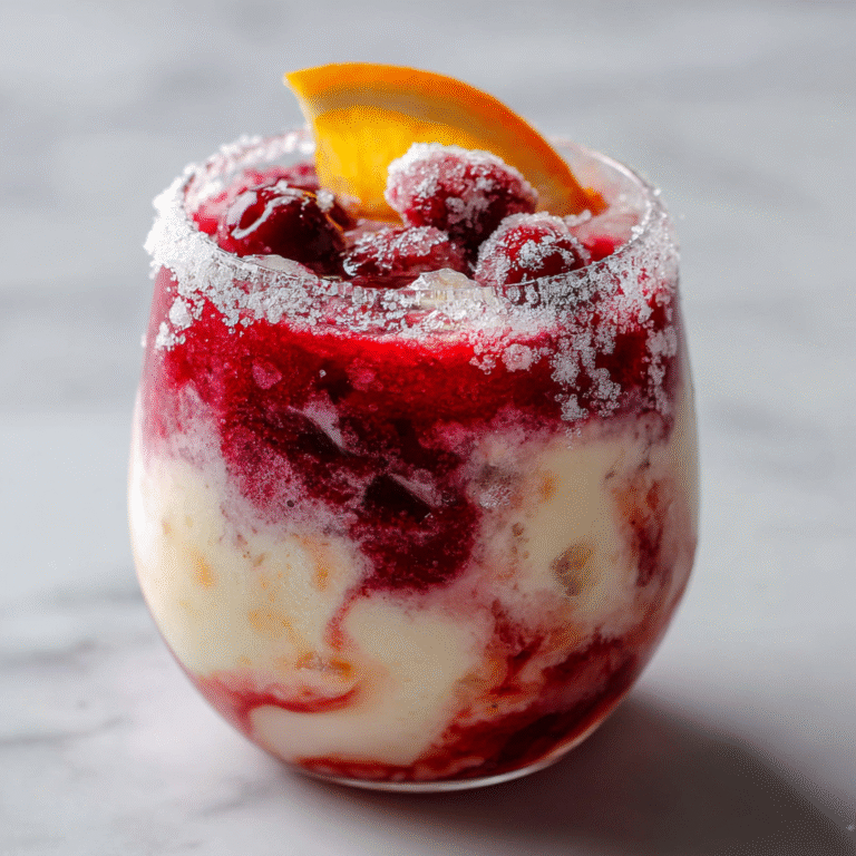 Winterberry Vanilla Swirl Drink
