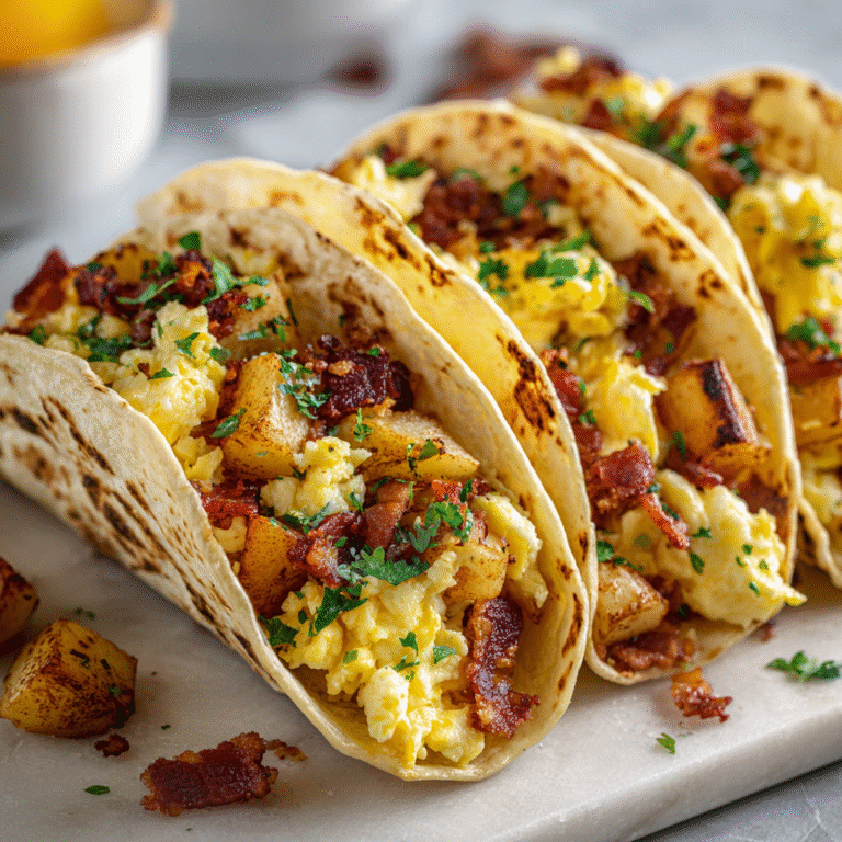 Simple Breakfast Tacos
