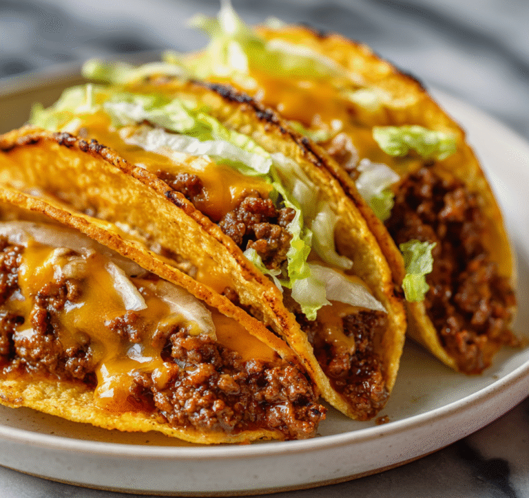 Cheesy Baked Tacos