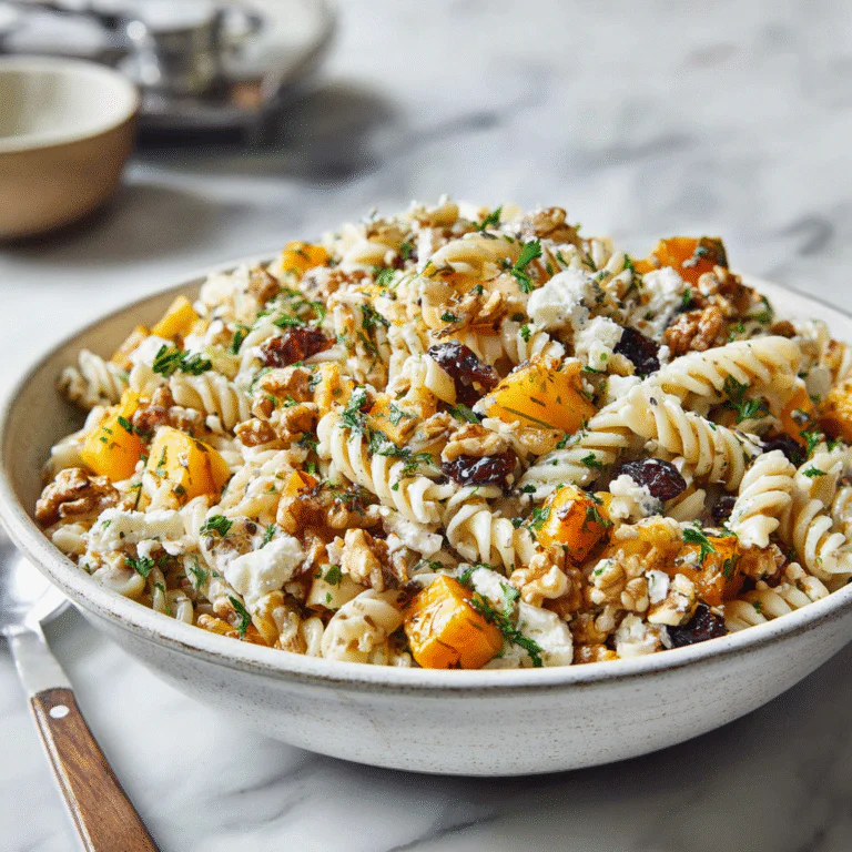 Fall Harvest Pasta Salad