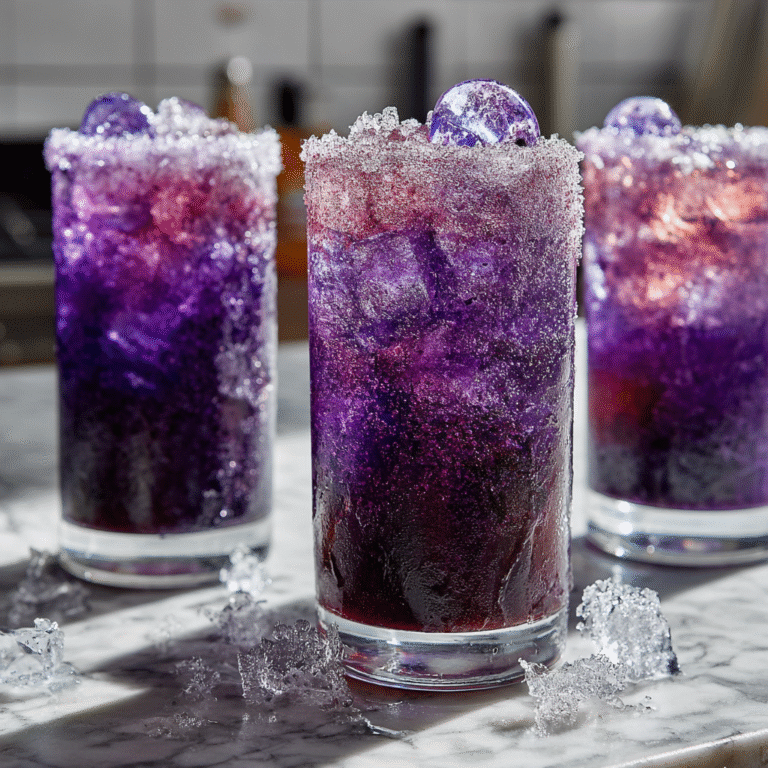 Purple People Eater Mocktail