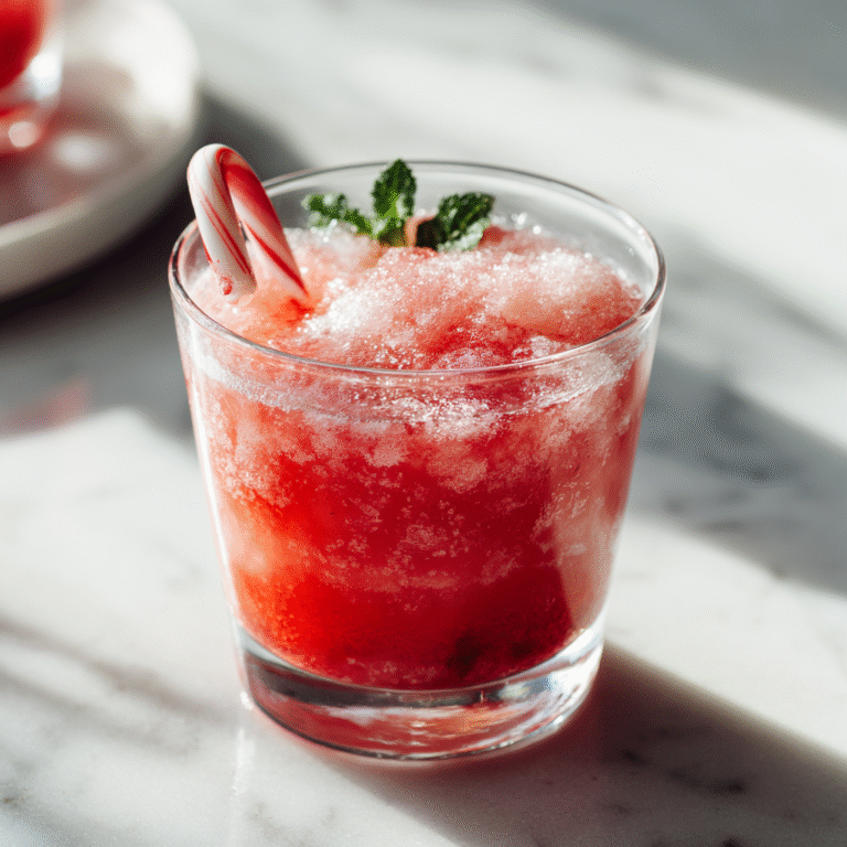 Candy Cane Christmas Punch
