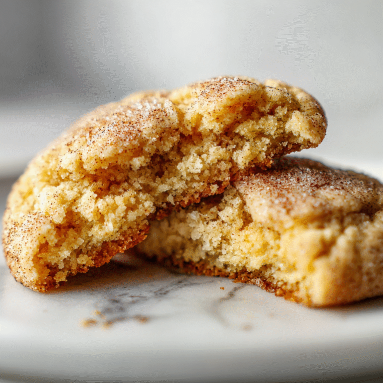 Chewy Eggnog Snickerdoodles