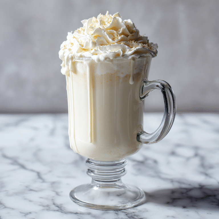 Winter Wonderland White Hot Chocolate