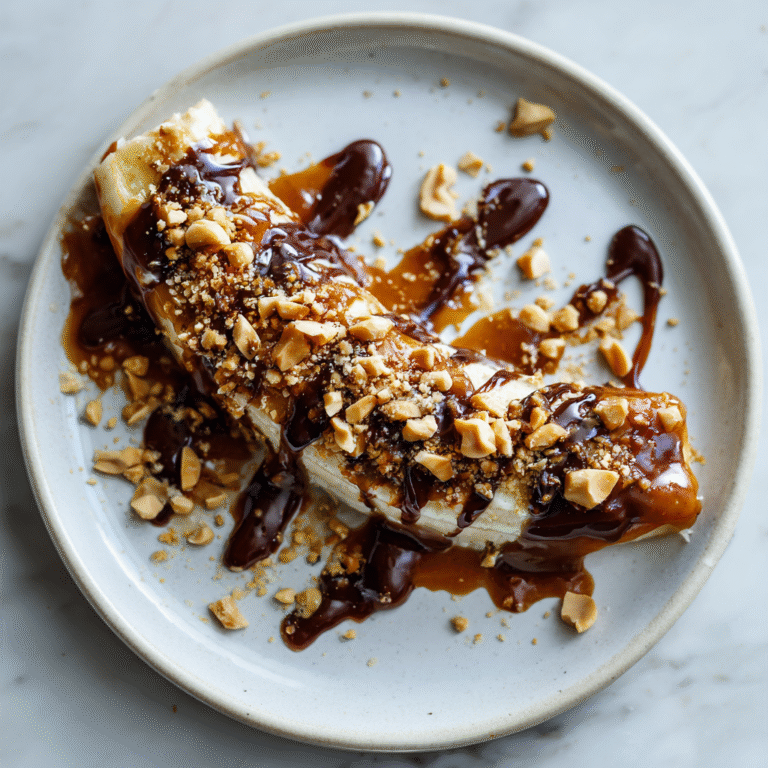 🍌 Low Calorie Banana Snickers Recipe