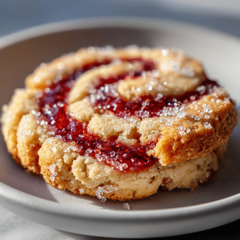 Raspberry Swirl Shortbread Cookies