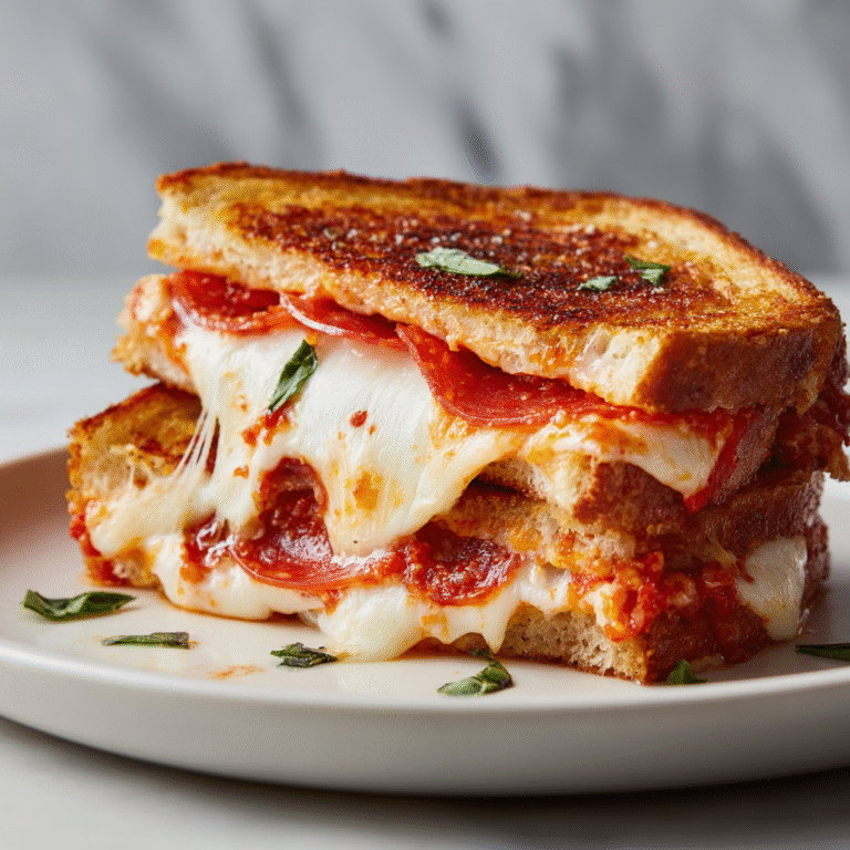 Pepperoni Pizza Grilled Cheese