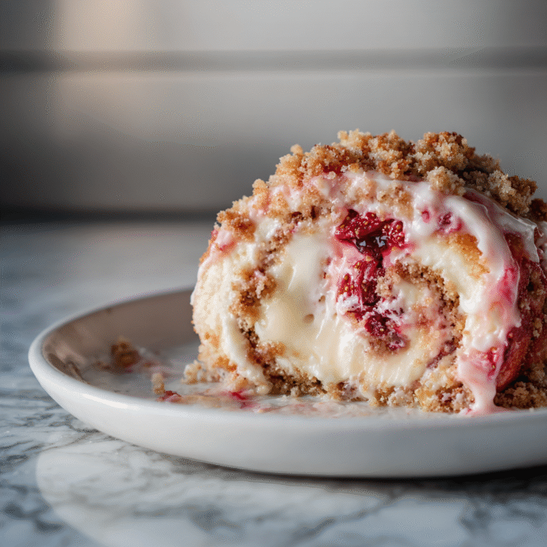 Strawberry Shortcake Cheesecake Rolls