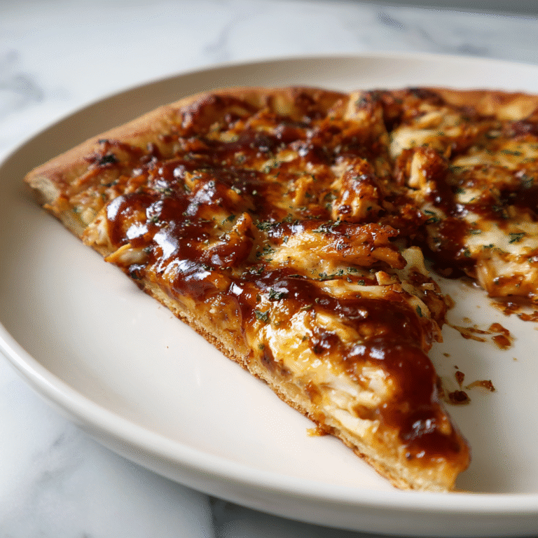 Spicy Garlic Chicken Pizza
