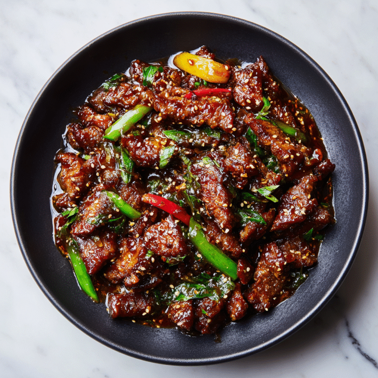Easy Crispy Chilli Beef