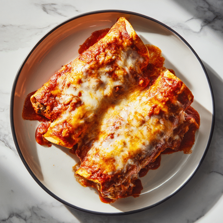 Vegetarian Black Bean Enchiladas