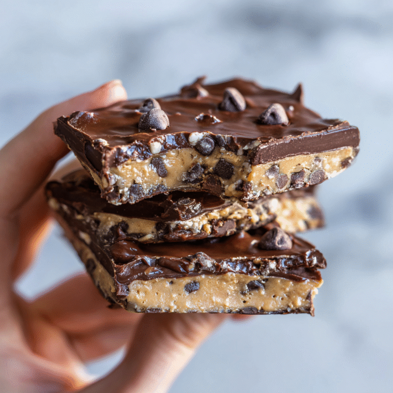 Vegan GF Cookie Dough Bark